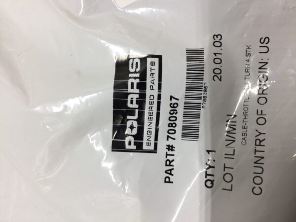 2001 Polaris NEW CABLE-THROTTLE,1-4 T - Image 4