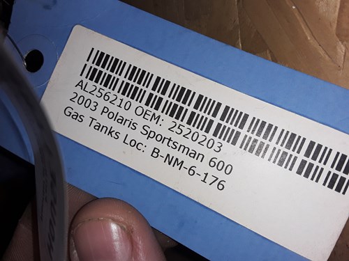 1986 Polaris Gas Tank - Image 5
