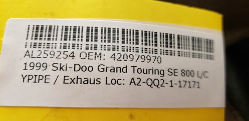 1999 Ski-Doo Exhaust Manifold - Image 5