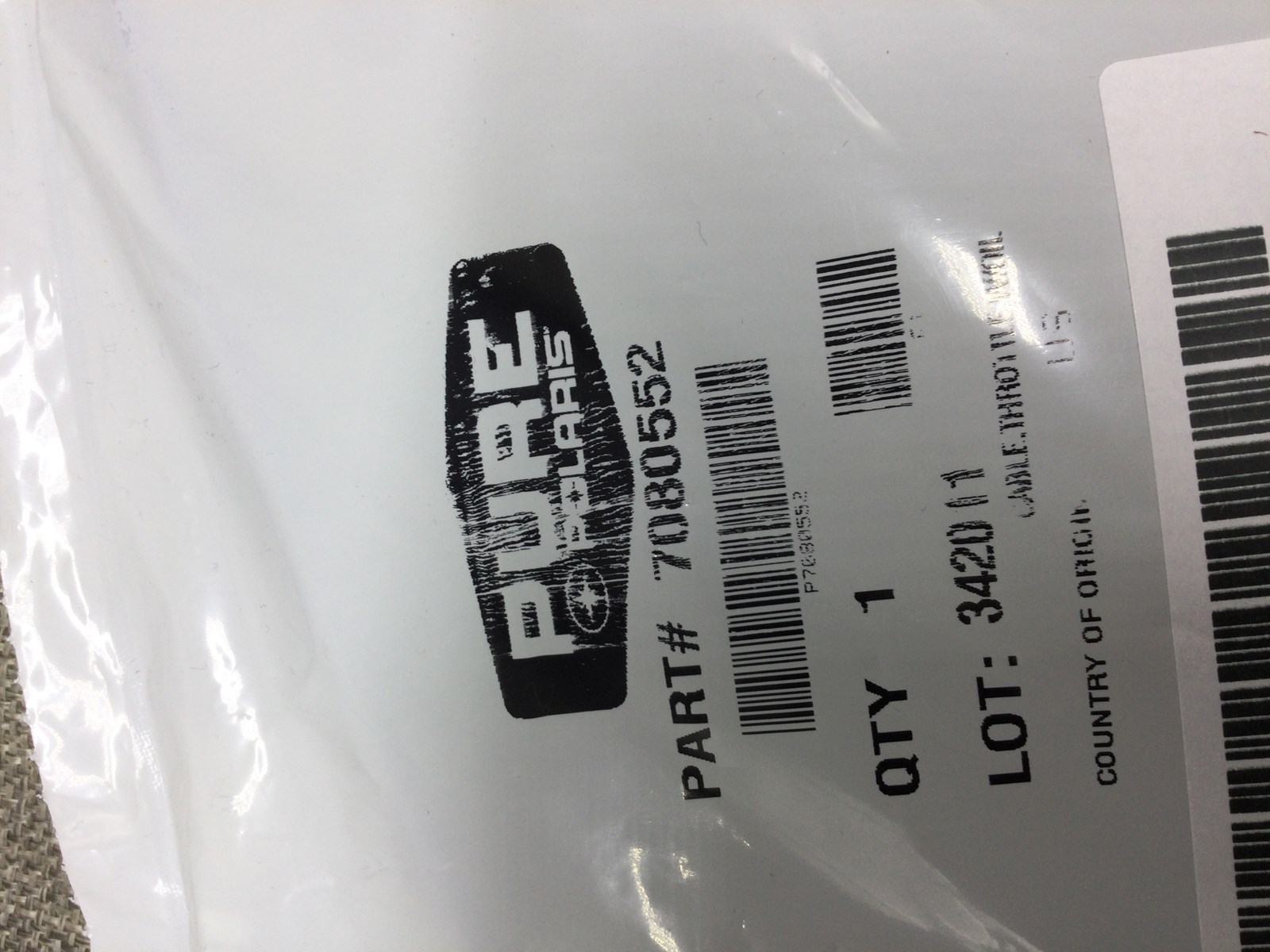 1997 Polaris throttle cable - Image 4