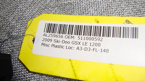 Radiator Cover. 2009-2013 Ski Doo GSX - Image 4