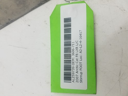 2007 Arctic Cat LH Toe Shield - Image 5