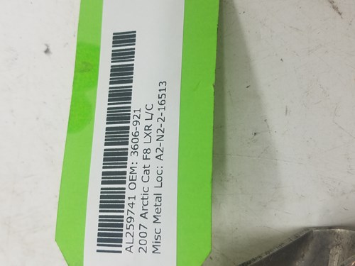 2007 Arctic Cat LH Toe Hook Bracket - Image 5