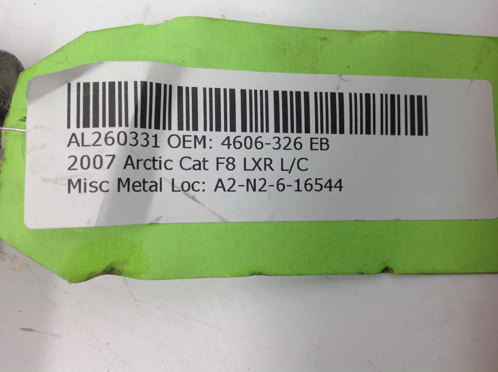 2007 Arctic Cat Seat Support Assembly - Image 5