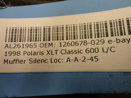 1998 Polaris Muffler Silencer - Image 5