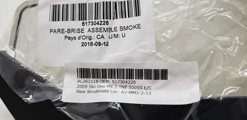 2009 Ski-Doo Windshield - Image 5