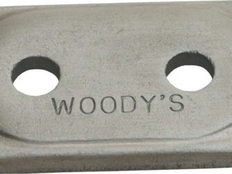 WOODYS ANGLED DOUBLE DIGGER SUPPORT PLATE 12/PK