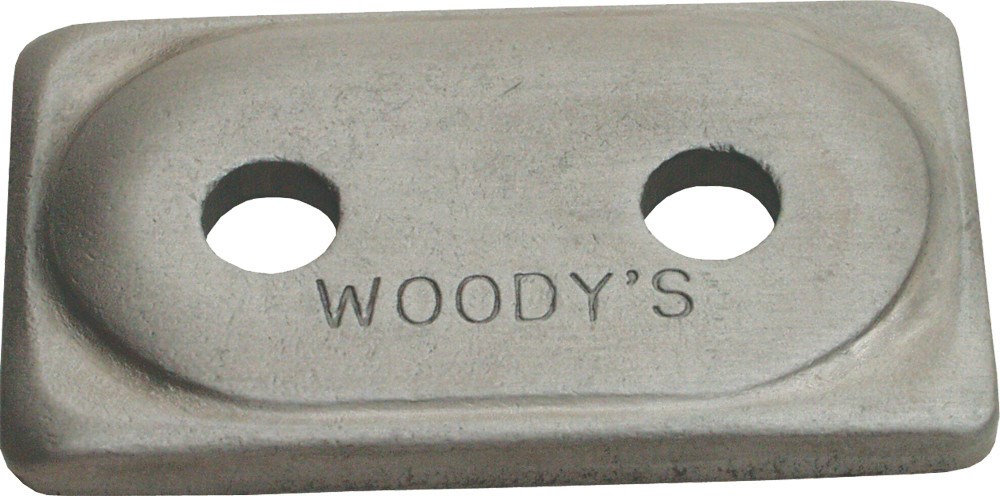 WOODYS ANGLED DOUBLE DIGGER SUPPORT PLATE 12/PK
