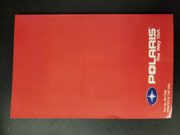 2003 Polaris Owners Manual - Image 3