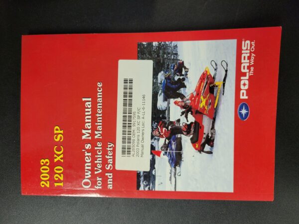 2003 Polaris Owners Manual