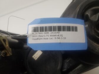 2010 Polaris headlight assembly