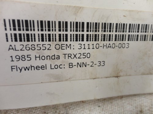 1985 Honda Flywheel - Image 3