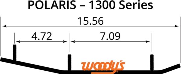 2013 Polaris Woody's 8" Executive Carbide Runners - Image 2