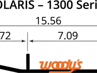 2013 Polaris Woody's 8" Executive Carbide Runners