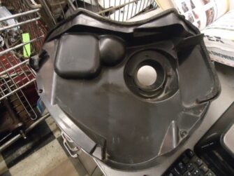 2008 Polaris Headlight Access Cover