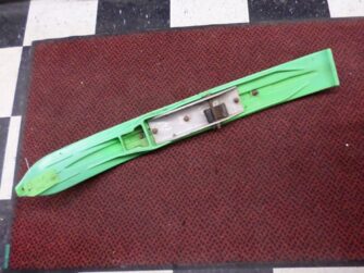 2001 Arctic Cat plastic ski - green