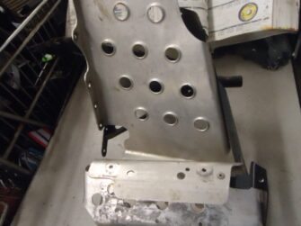 2001 Ski-Doo LH Foot Stirrup w/Trailing Arm Support