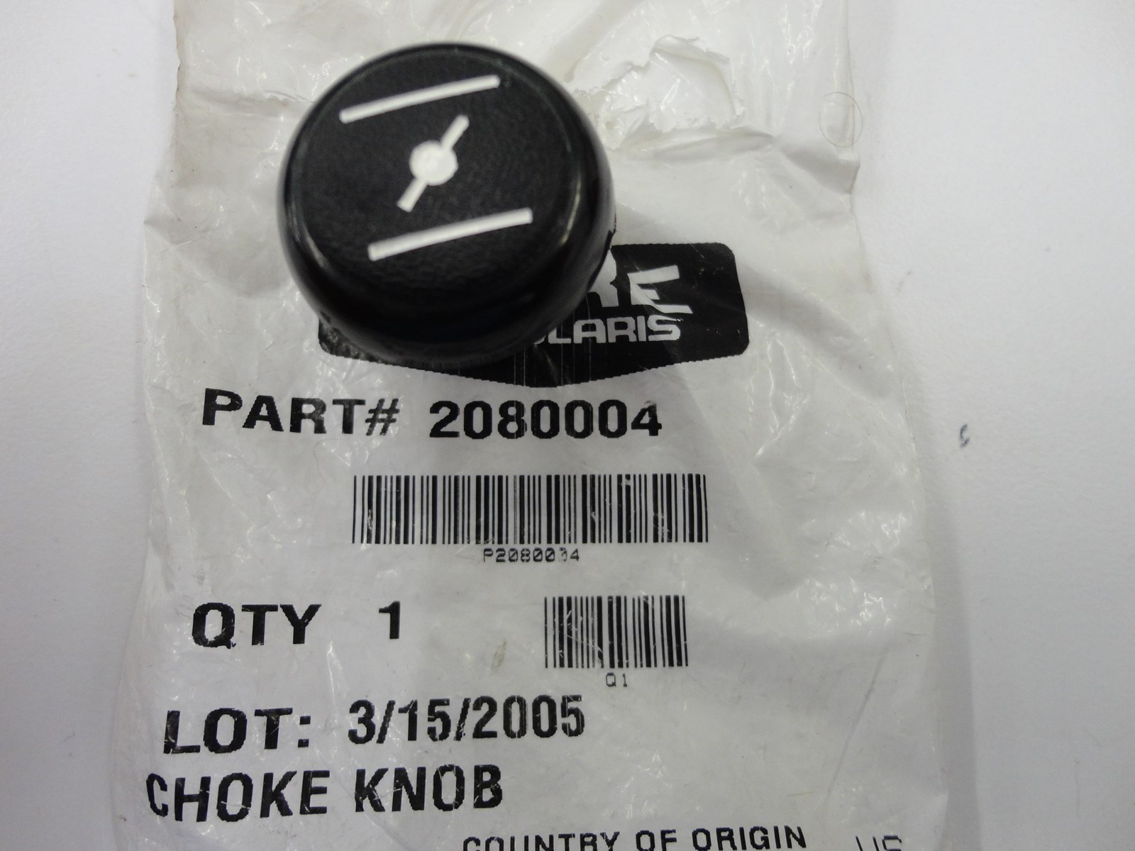 Choke Knob