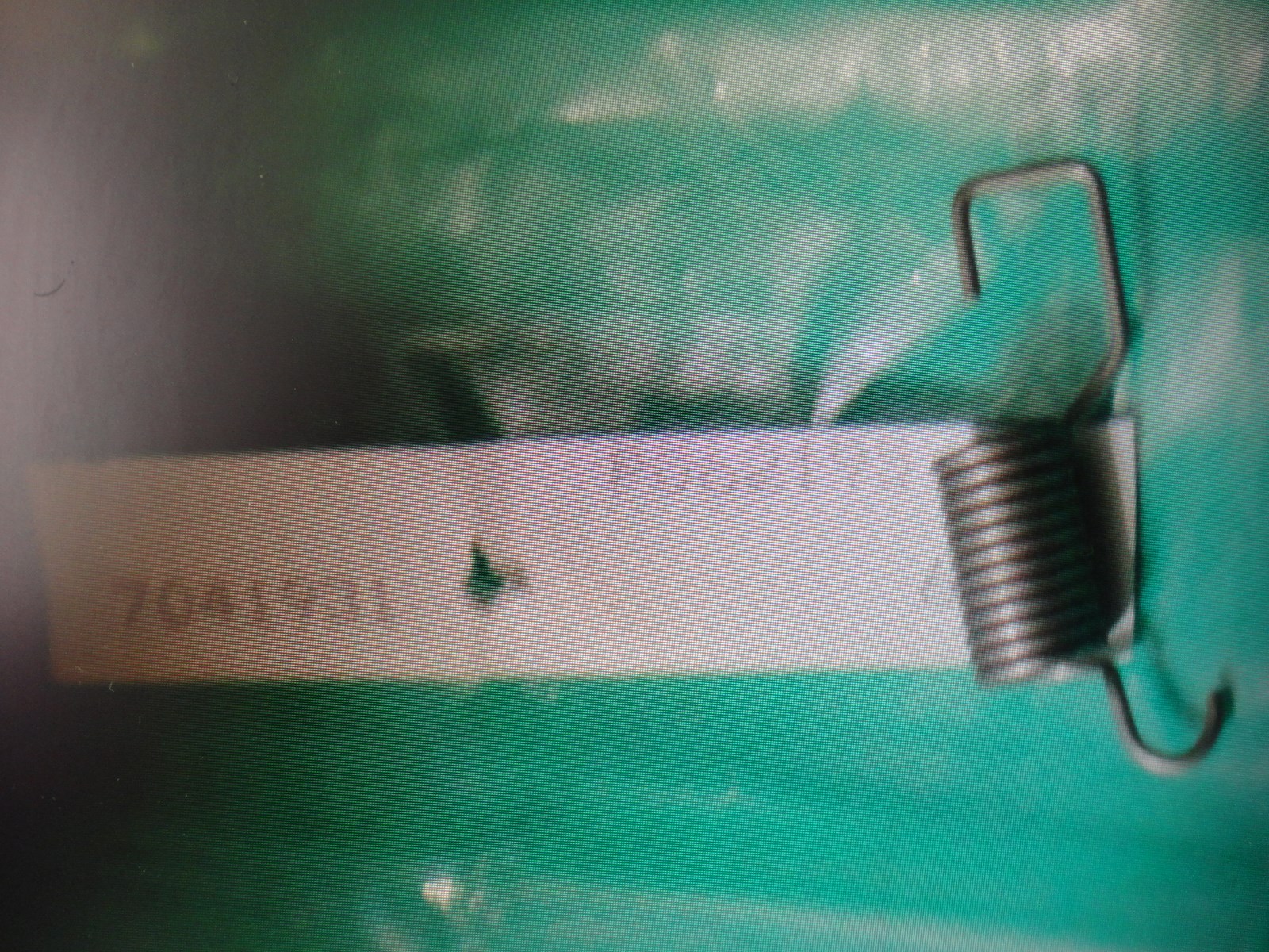 2000 Polaris PWC Genesis Mounting Spring - Image 3