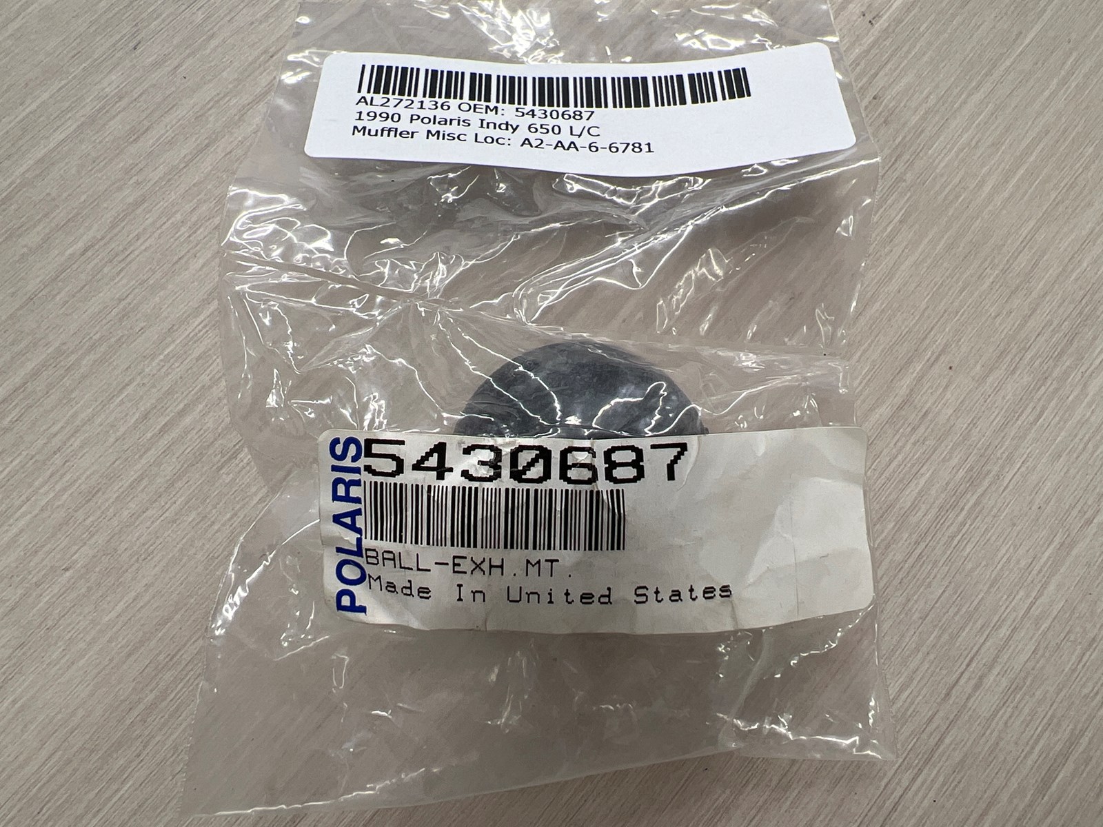 1990 Polaris Exhaust Mount Ball