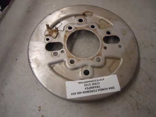 2004 Honda LH Back Plate