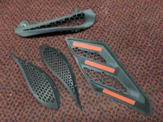 2010 Polaris hood screen kit (4-pc)