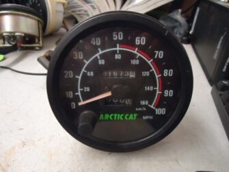 1998 Arctic Cat Speedometer - 1673 miles