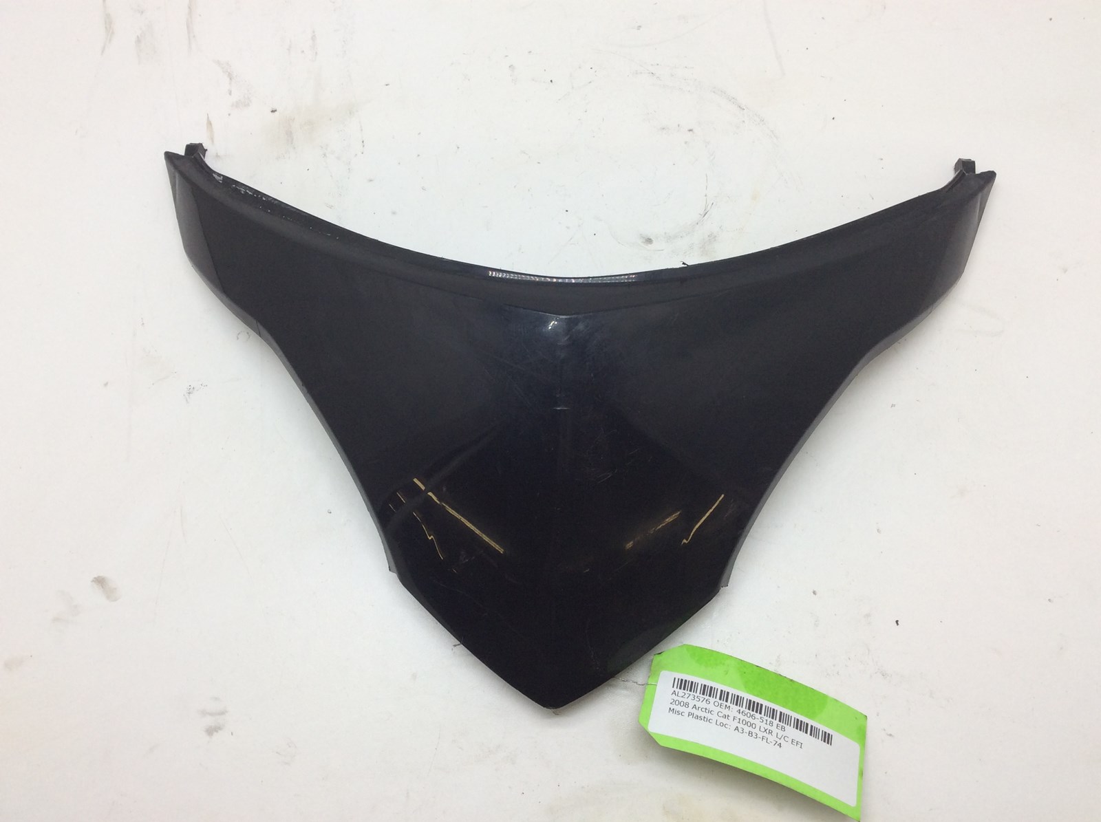 2008 Arctic Cat FASCIA, BUMPER - UPPER - BLACK - Image 2