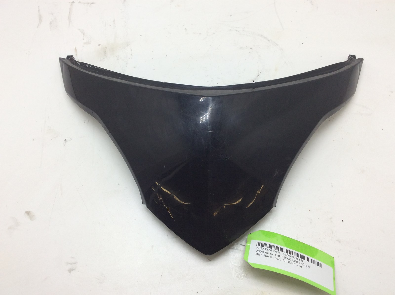 2008 Arctic Cat FASCIA, BUMPER - UPPER - BLACK