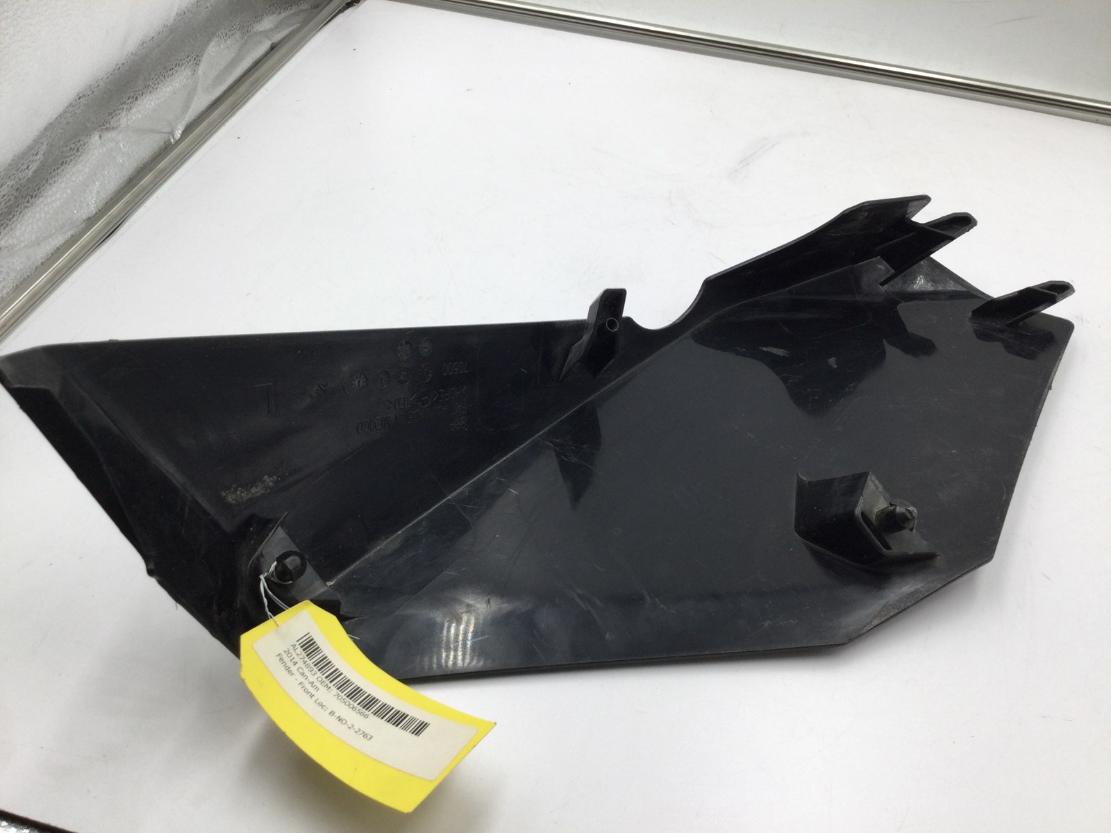 2014 Can-Am fender cover - front/left - Maverick XRS - Image 4