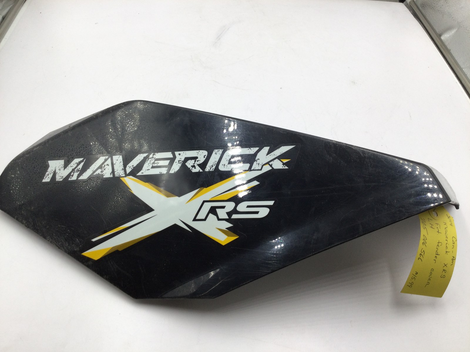 2014 Can-Am fender cover - front/left - Maverick XRS