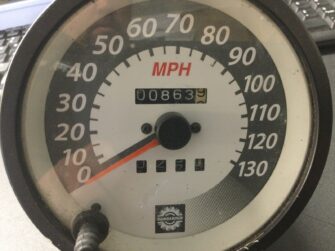 2002 Ski-Doo Speedometer - 863 miles