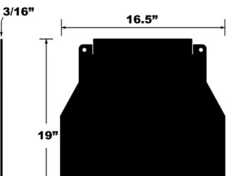 PDP Brand Snow Flap (See Comments)