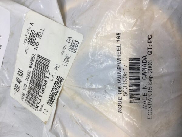 2005 Ski-Doo New Yellow Idler Wheel - SEE COMMENTS - Image 4