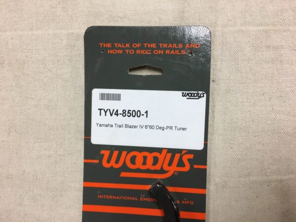 WOODY'S TRAILBLAZER IV CARBIDES 6" X 60* YAMAHA - Image 2