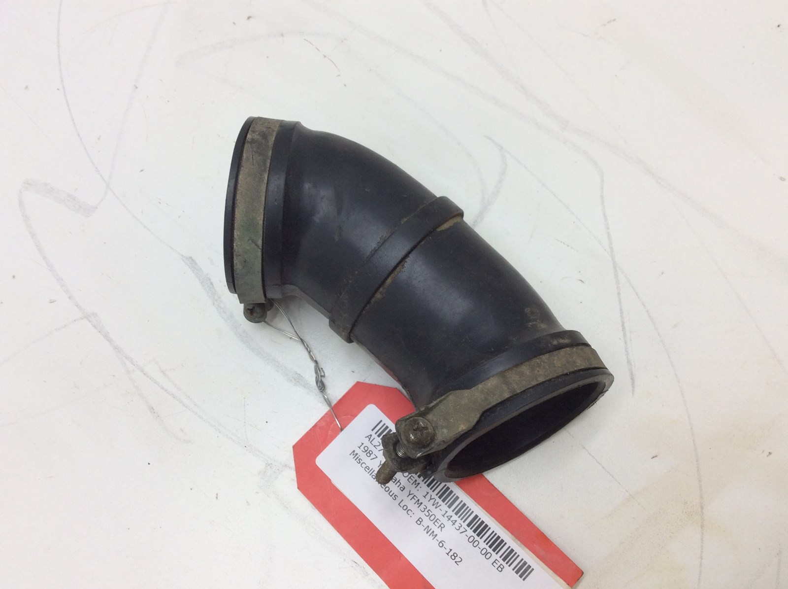 1987 Yamaha Airbox Duct - Image 2