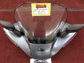 2007 Kawasaki Windshield & Fairing - Brute Force 650 - bluish silver