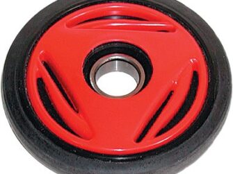 PPD IDLER WHEEL RED 135MM (5.31") X 25MM