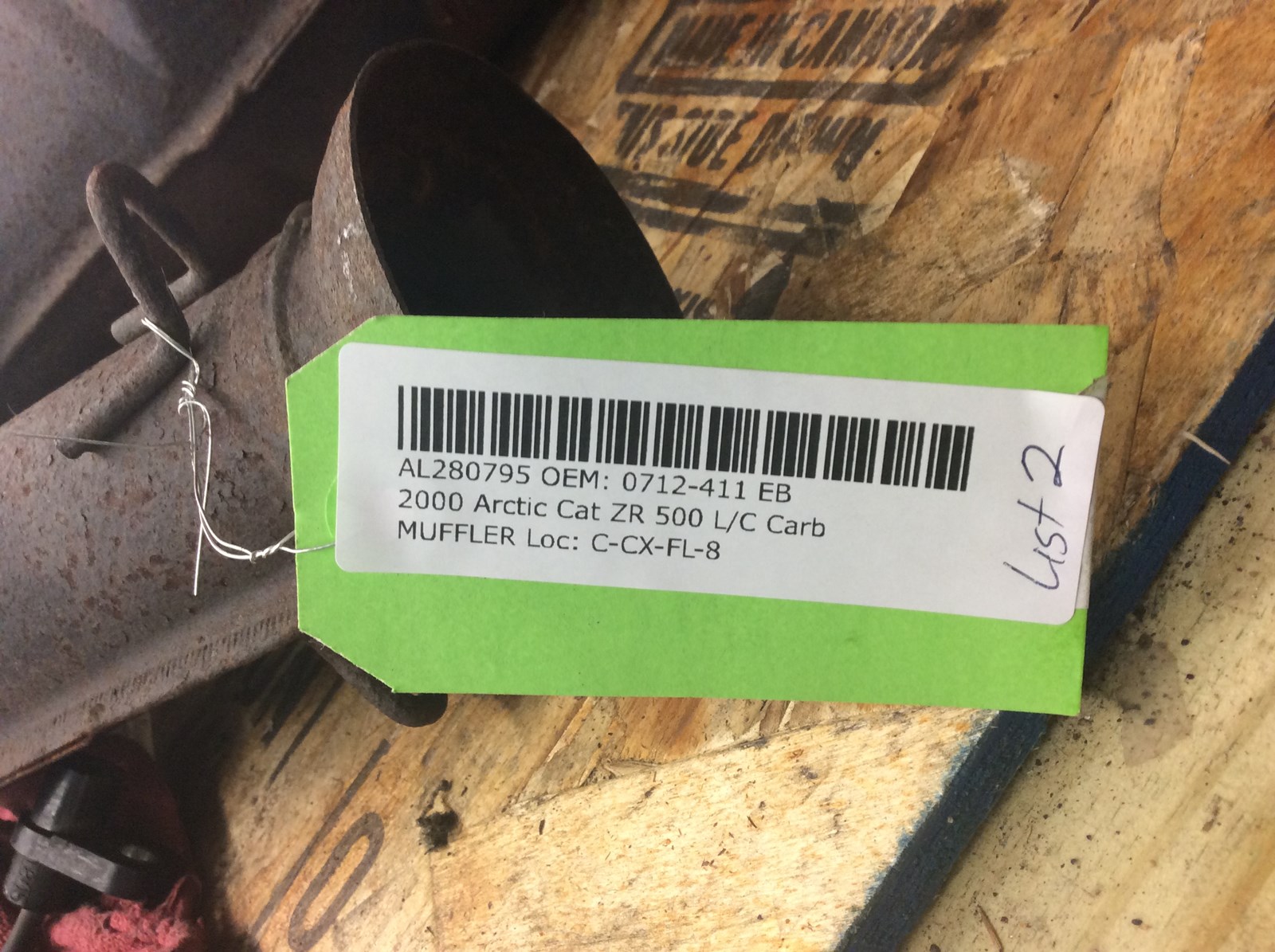 2000 Arctic Cat Muffler - Image 5