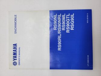 2006 Yamaha Owner's Manual for RS 90