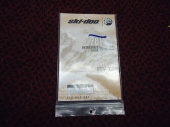 2011 Ski-Doo Owner's Manual for REV-XP 600 ACE