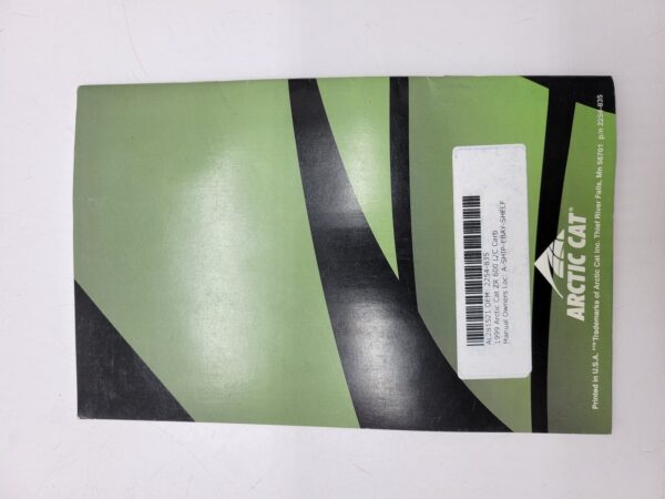 1999 Arctic Cat Snowmobile Safety Handbook - Image 2