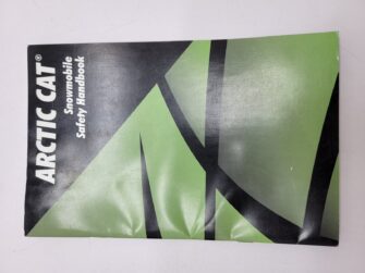 1999 Arctic Cat Snowmobile Safety Handbook