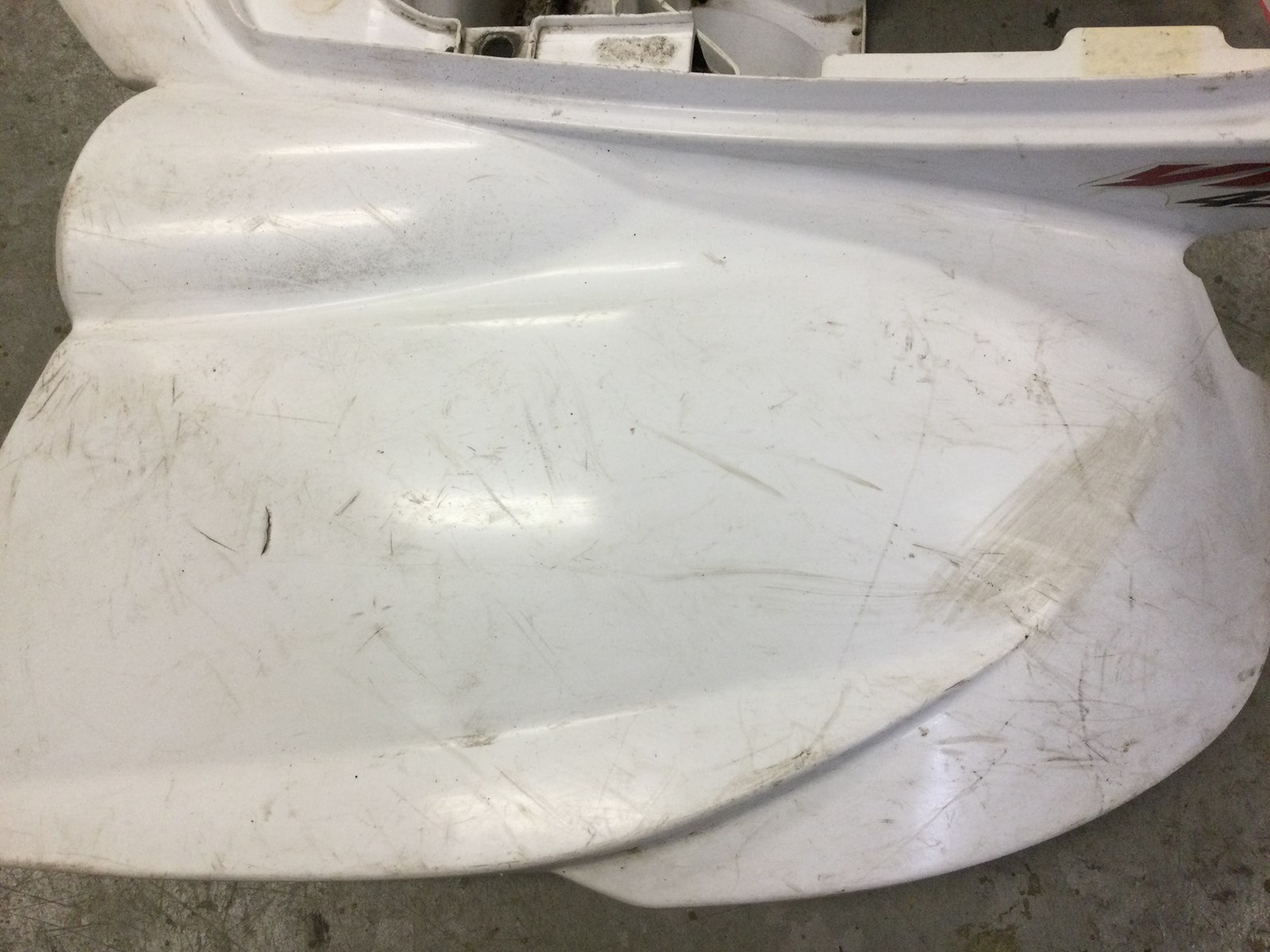 2006 Yamaha YFZ450 Rear Fender - Image 2
