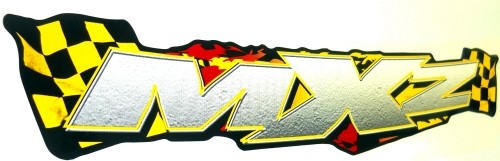 2001 Ski-Doo decals - MXZ w/CHECKED FLAG