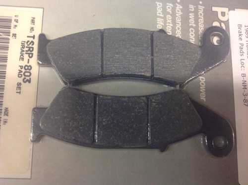 1986 Honda Front Brake Pads - Image 2