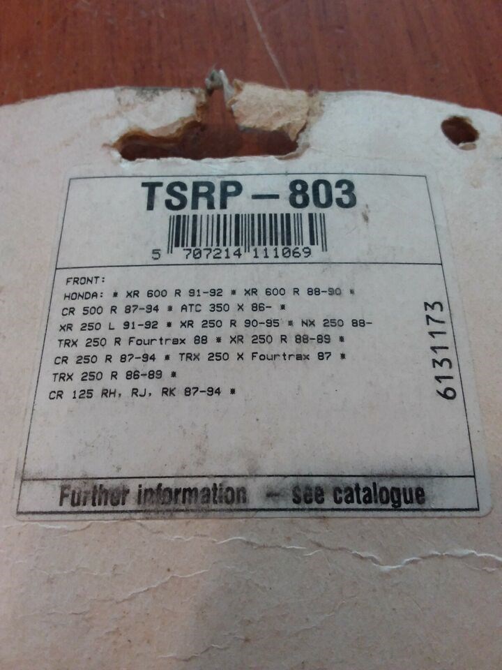 1986 Honda Front Brake Pads - Image 4