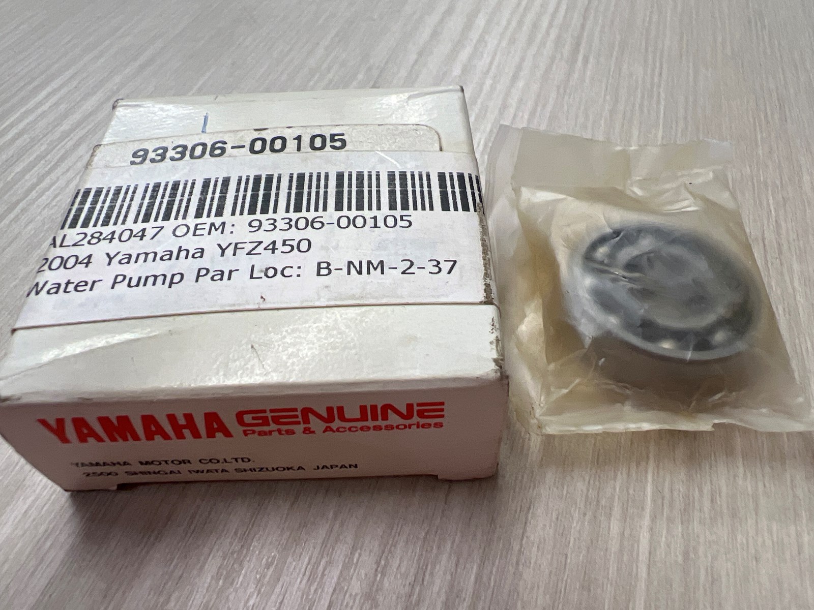 BRGR-B 6001 28MM 28G KY BEARING - Image 3