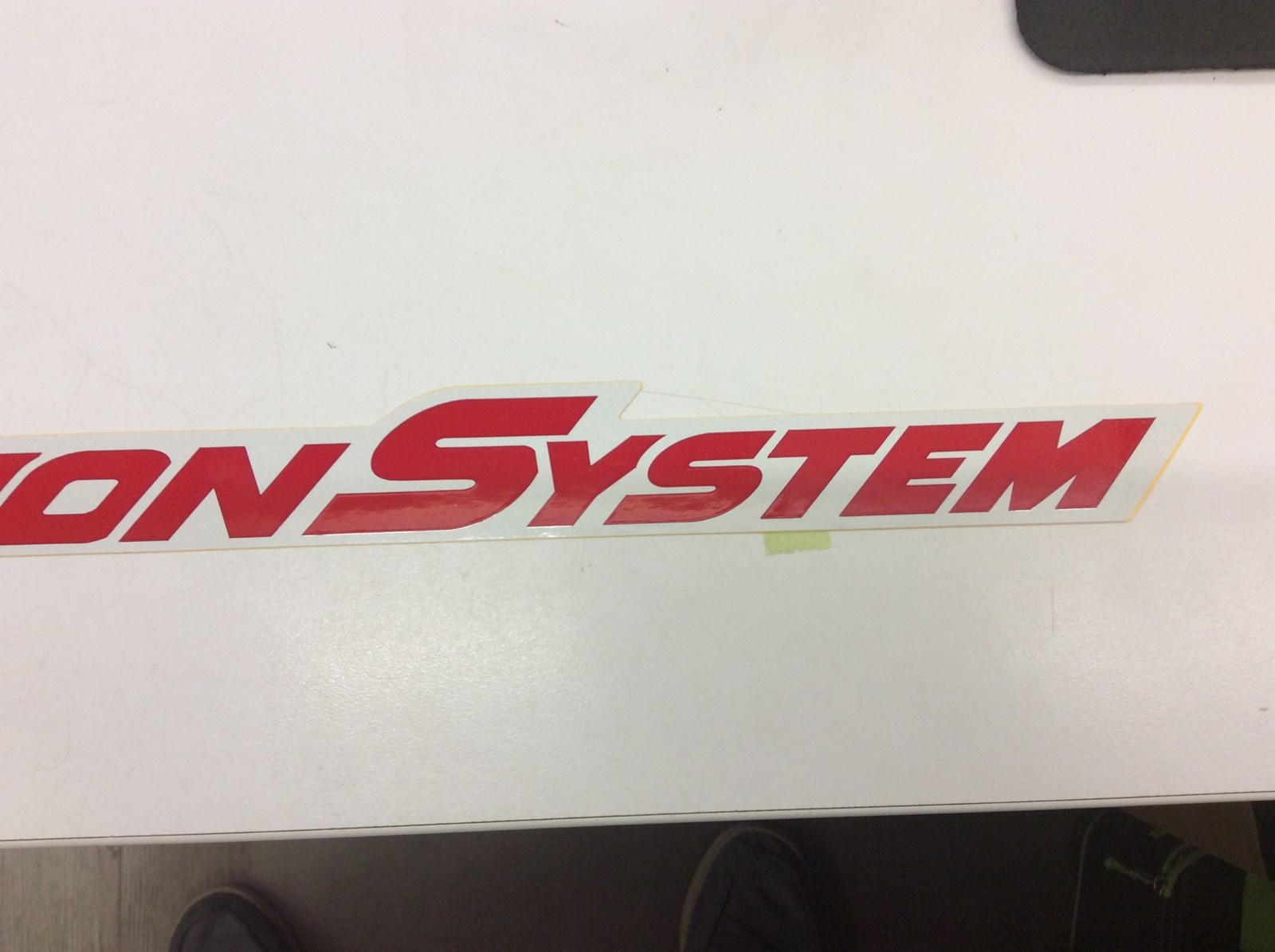 1998 Yamaha Trailing arm Decal - Image 3