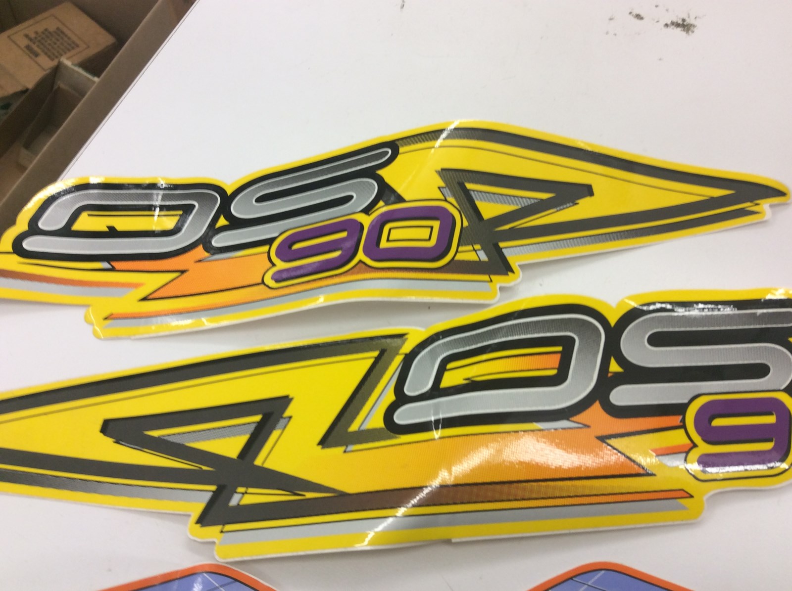 2002 Can-Am Front decal set - Mini DS 90 (5pc.) see comments - Image 2